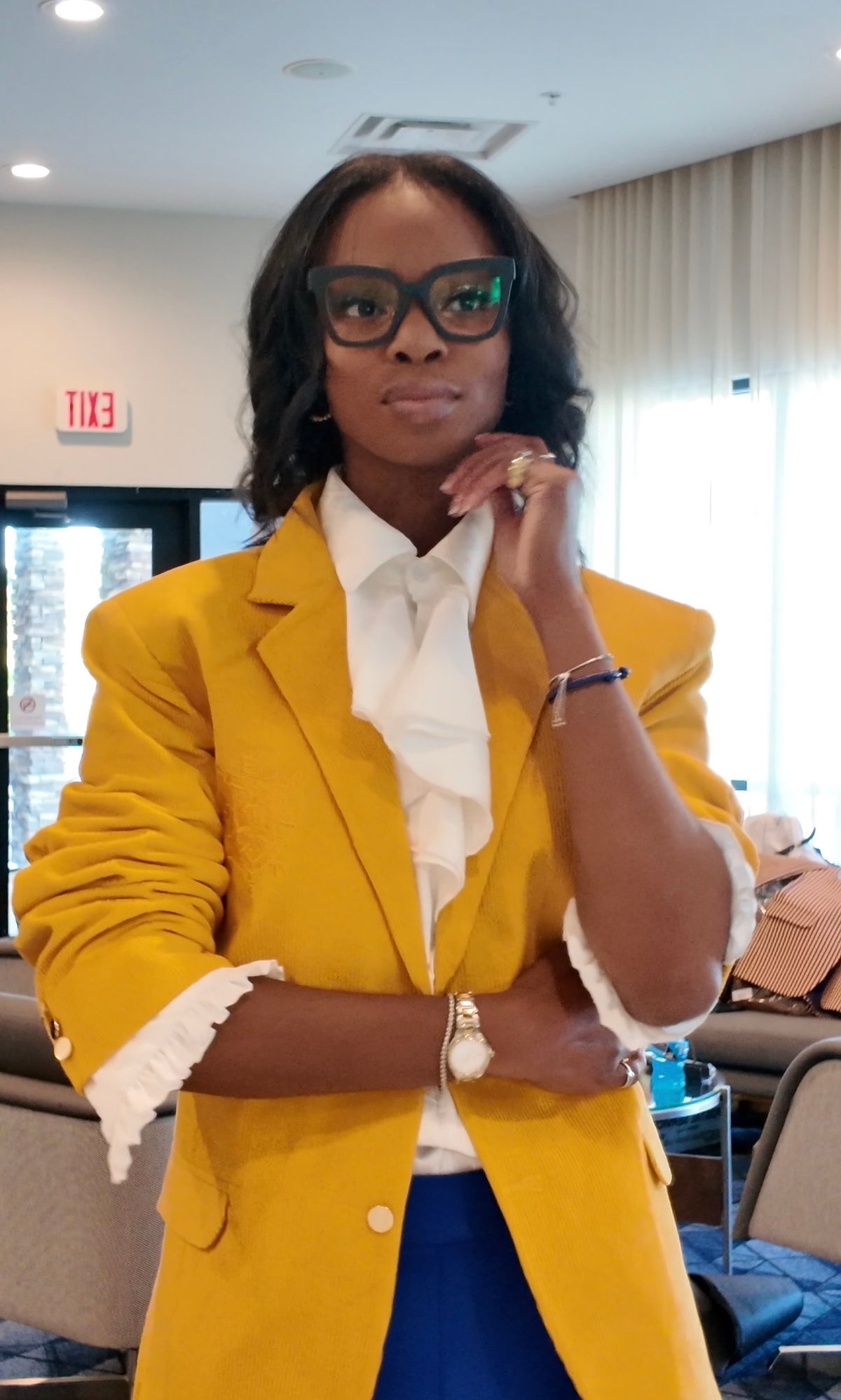 SGRHO Corduroy Blazer