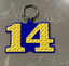 SGRHO Numbered Key Ring