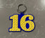 SGRHO Numbered Key Ring