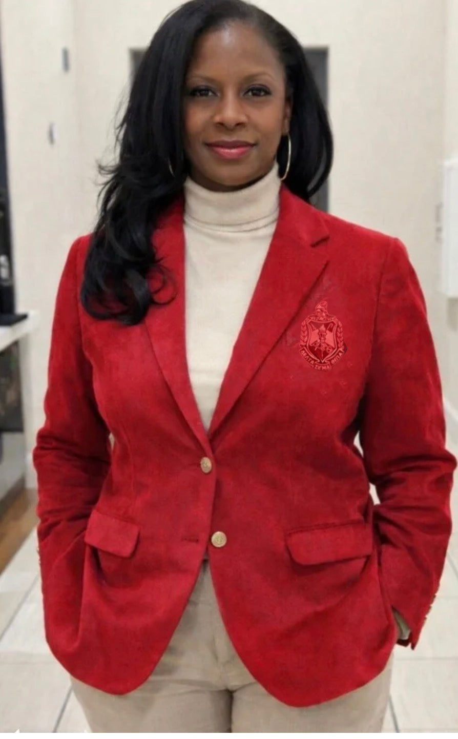 Delta Corduroy Blazer