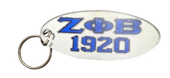 Zeta Acrylic Key ring