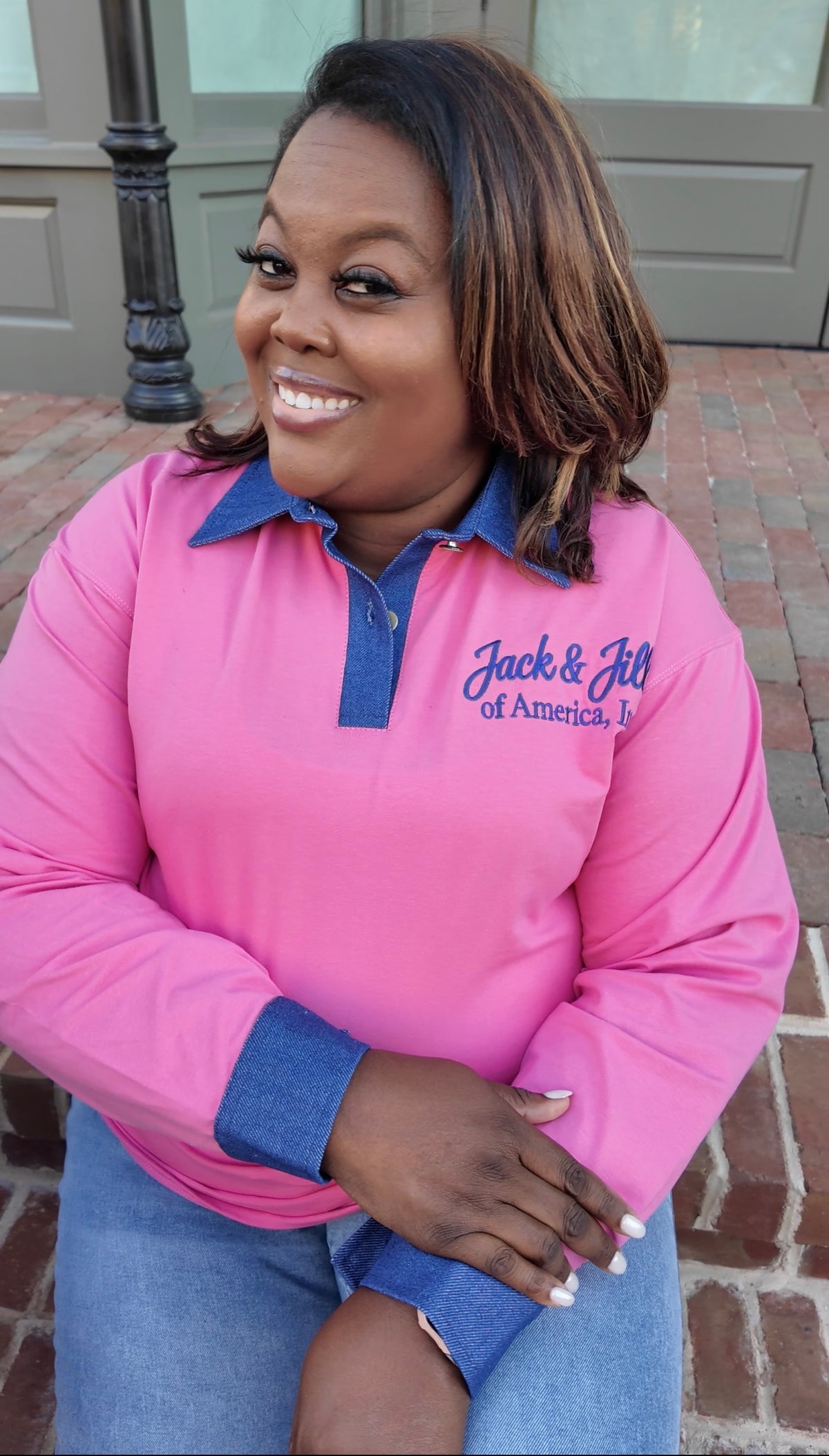 JJOA Denim Heritage Pullover