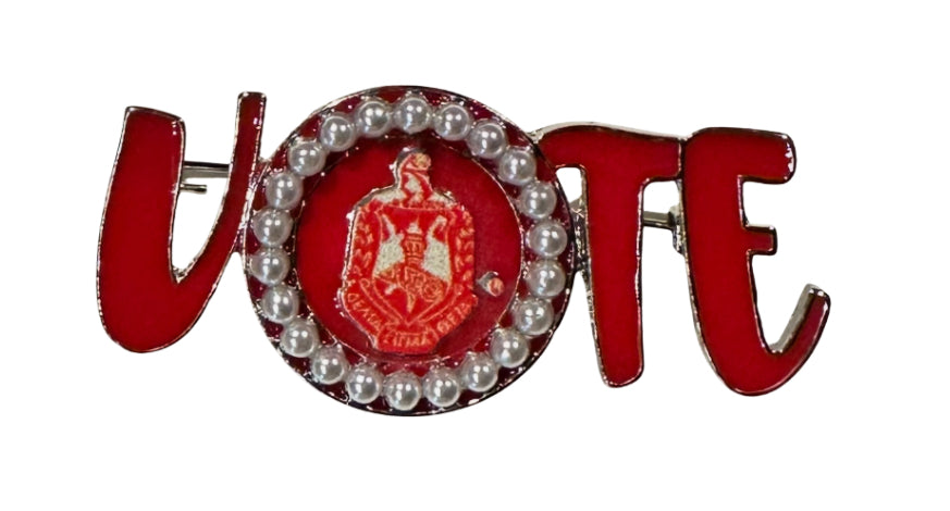 Delta Vote pin