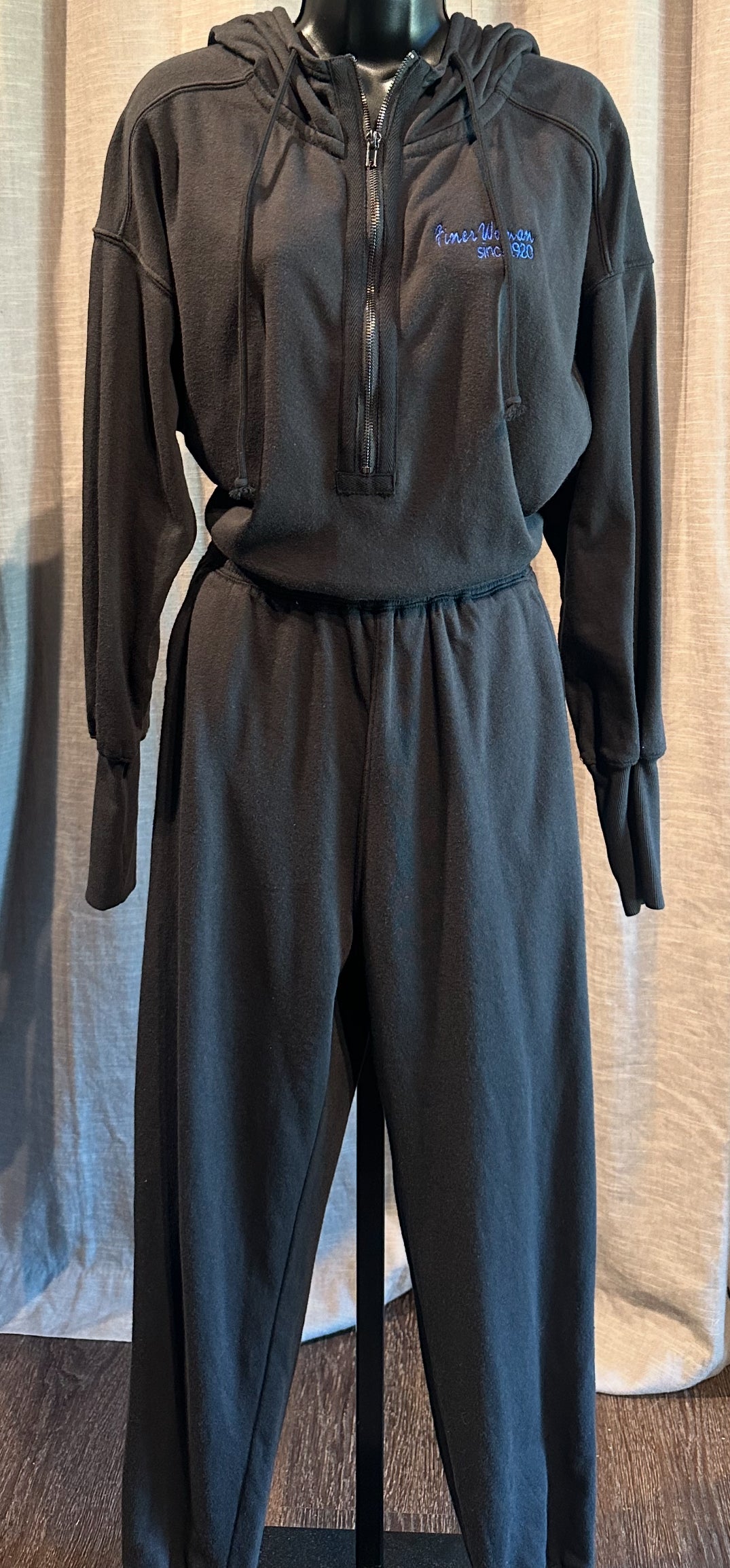 Zeta Fleece Hooded Jumpsuit