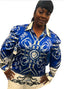 Blue Chains & More Blouse- Zeta Phi Beta