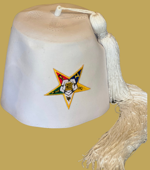 Order of Eastern Star Fez Hat
