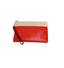 Delta Embossed Wristlet