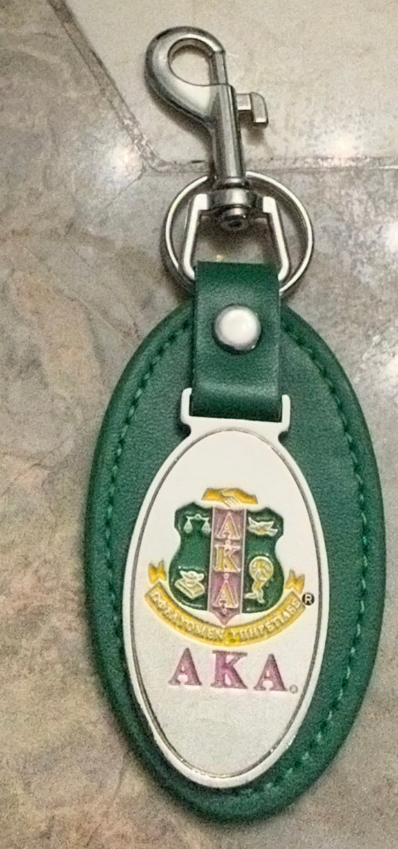 AKA LEATHER KEY FOB