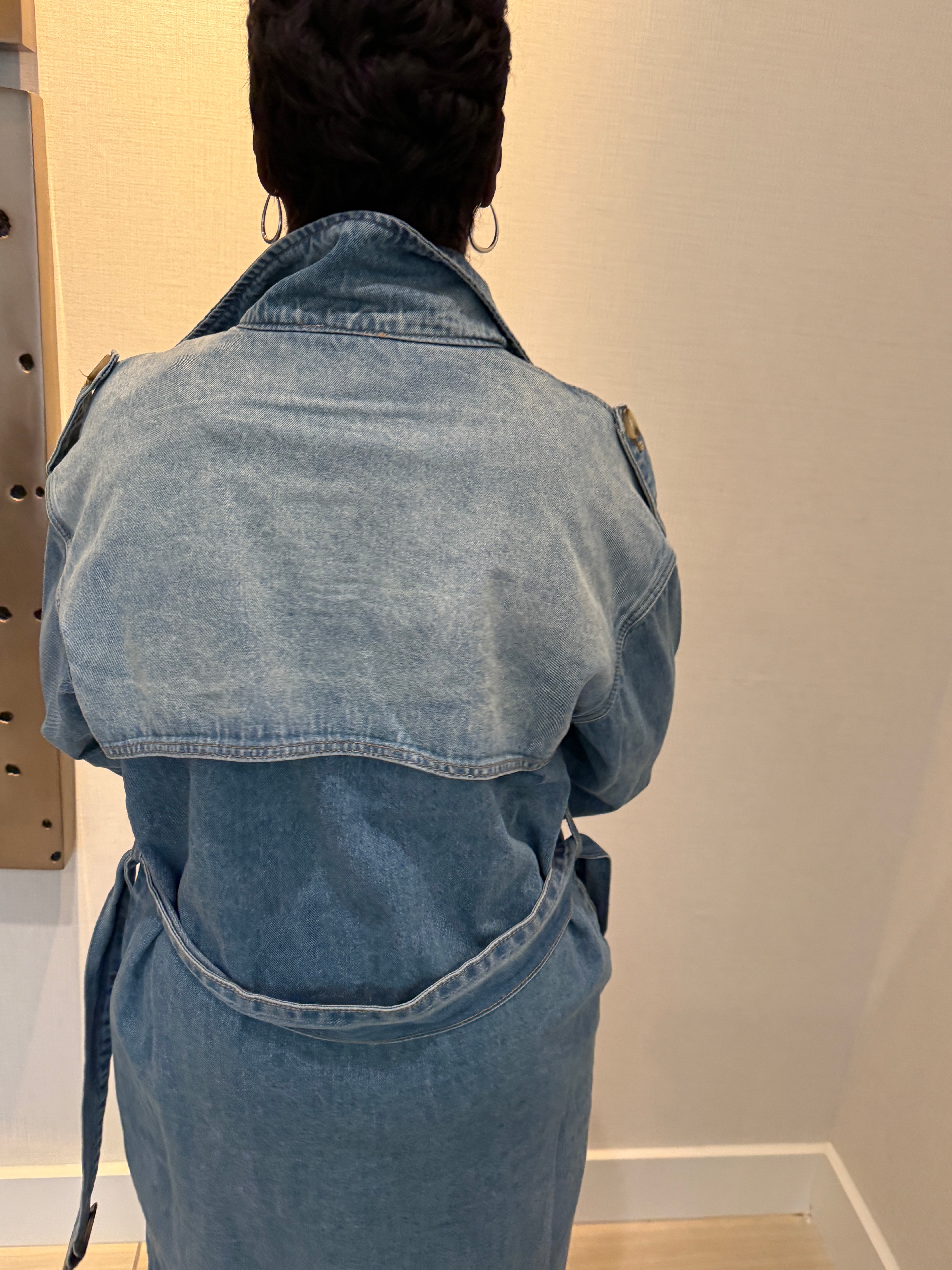 Delta Denim Trench