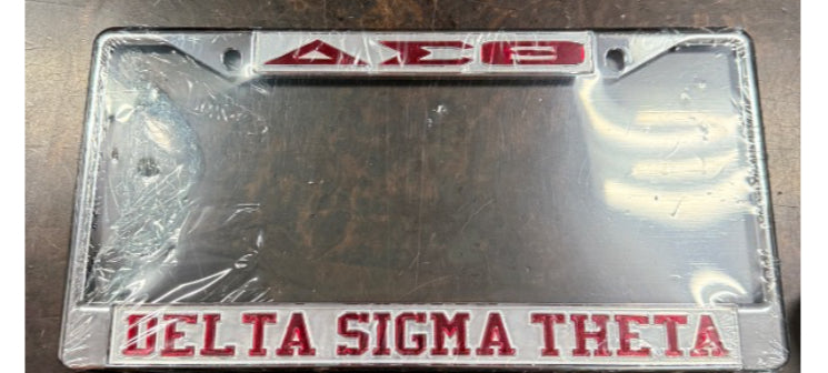 Delta Car Tag Frame