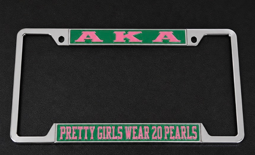AKA CAR TAG FRAME