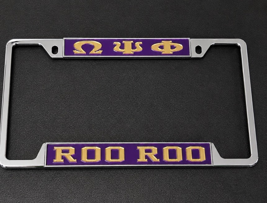 OMEGA CAR TAG FRAME