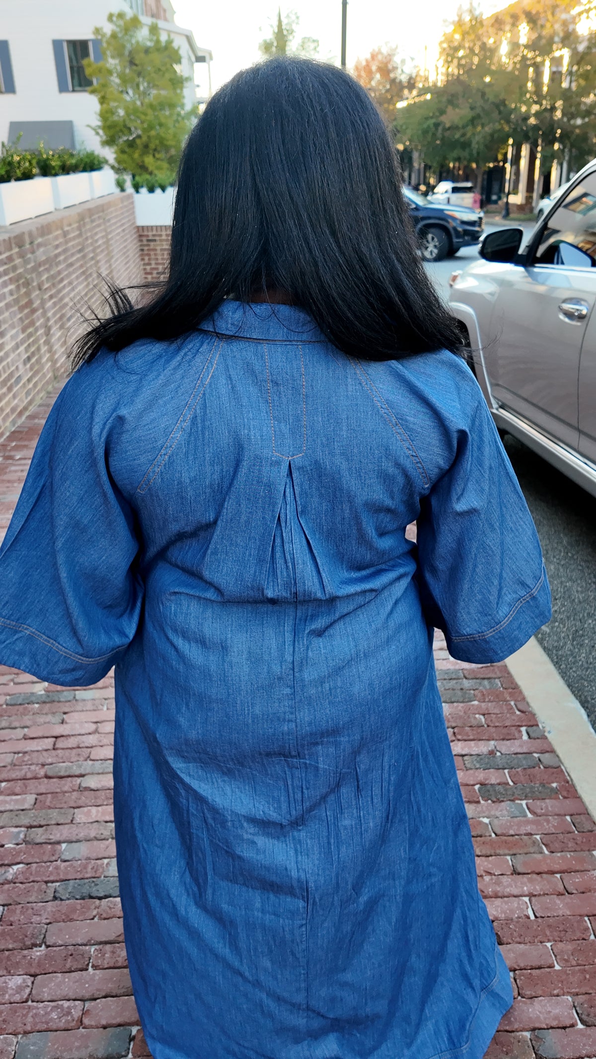 JJOA V Neck Dress