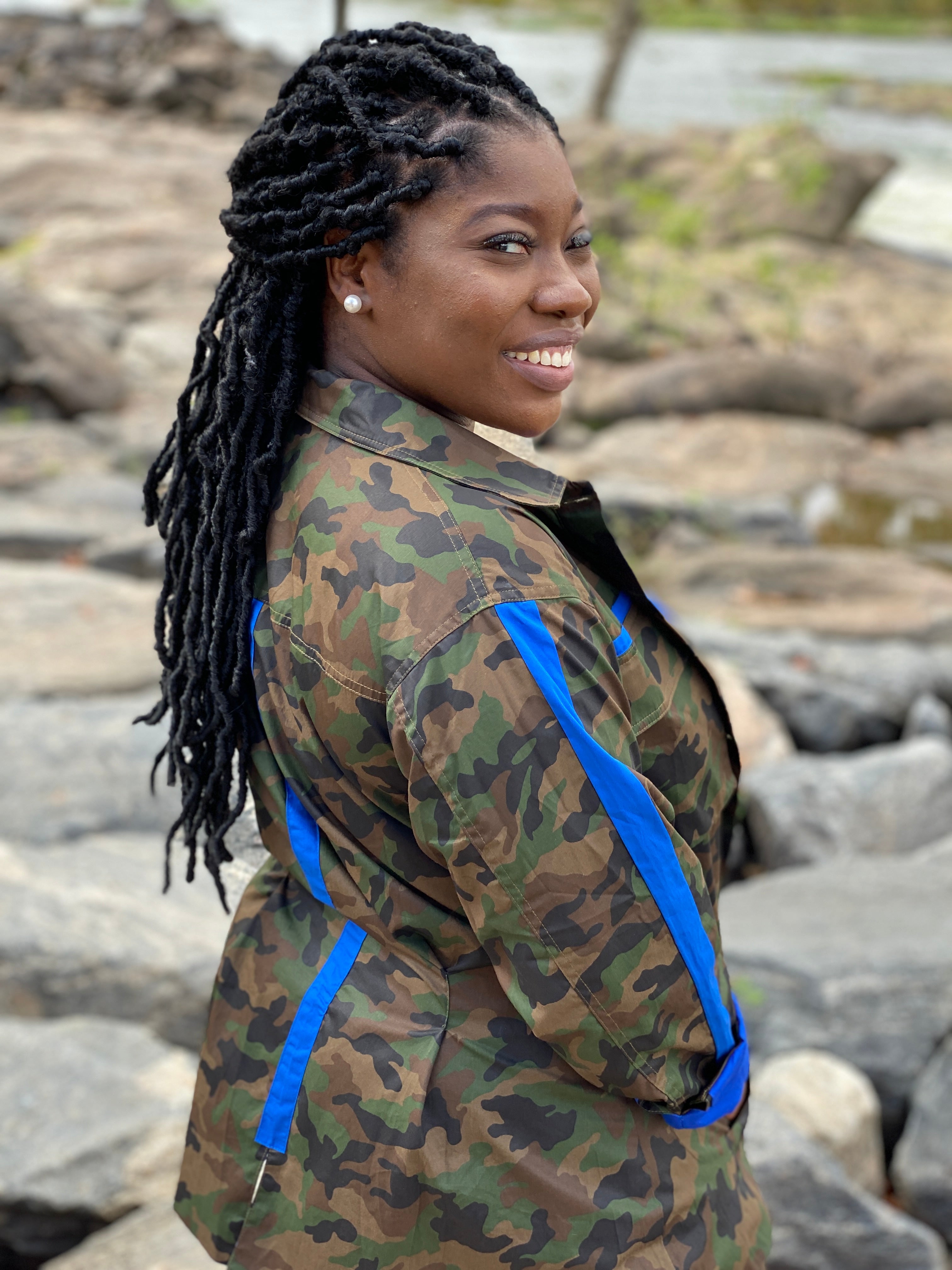 Zeta Dark Green Camo Jacket