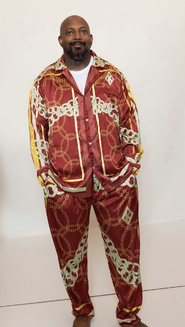 Kappa Alpha Psi Pajama set- Chains -Final sale. No exchanges or refunds