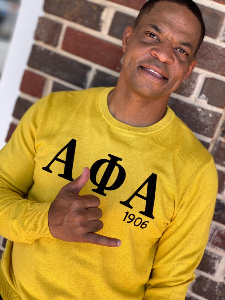 Sweater-Crewneck- Alpha Phi Alpha – Believe Accessories Inc.