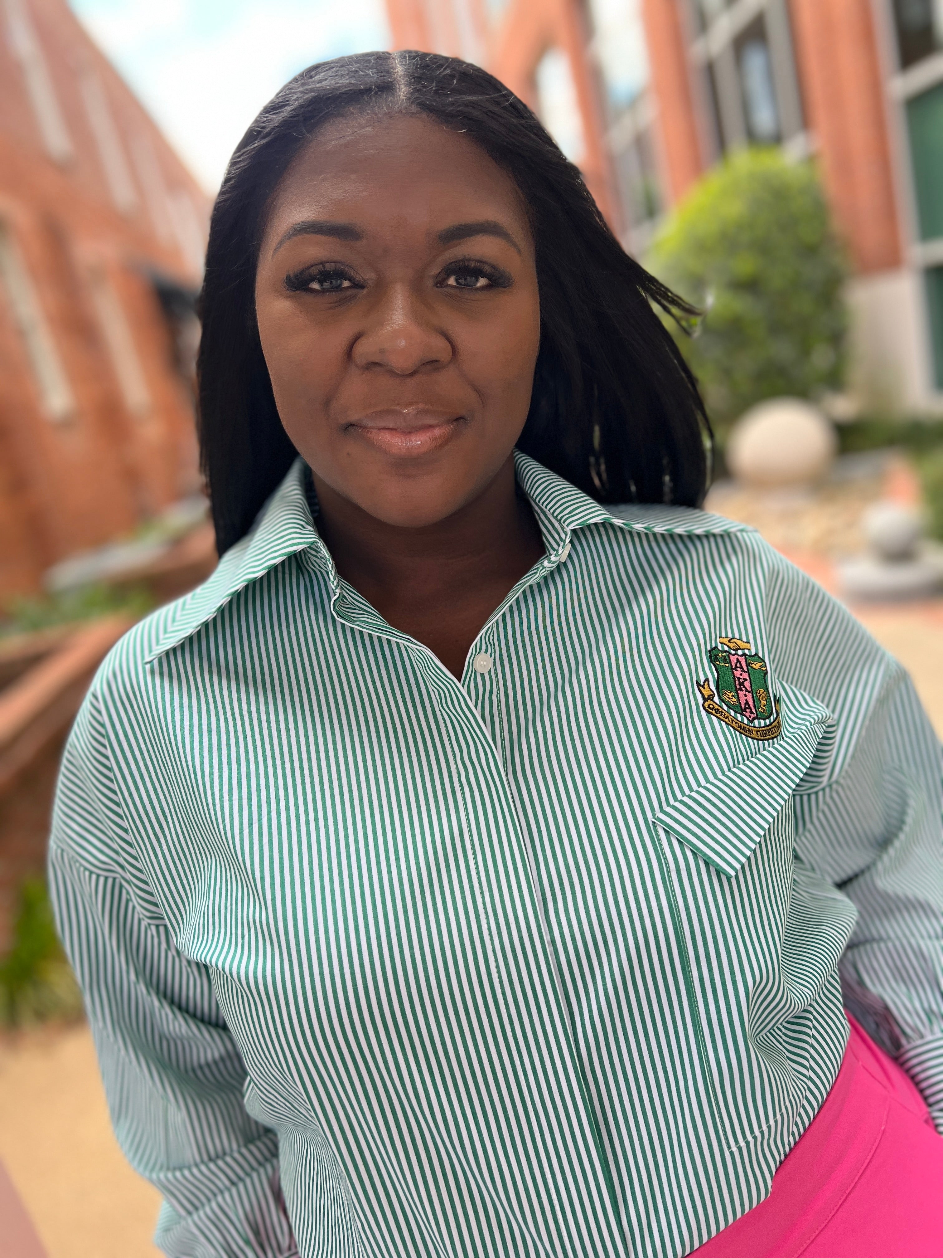 トップス Gypsohila Back Ribbon Blouse Stripe GPS-539 Tail Ribbon Blouse | gypsohila