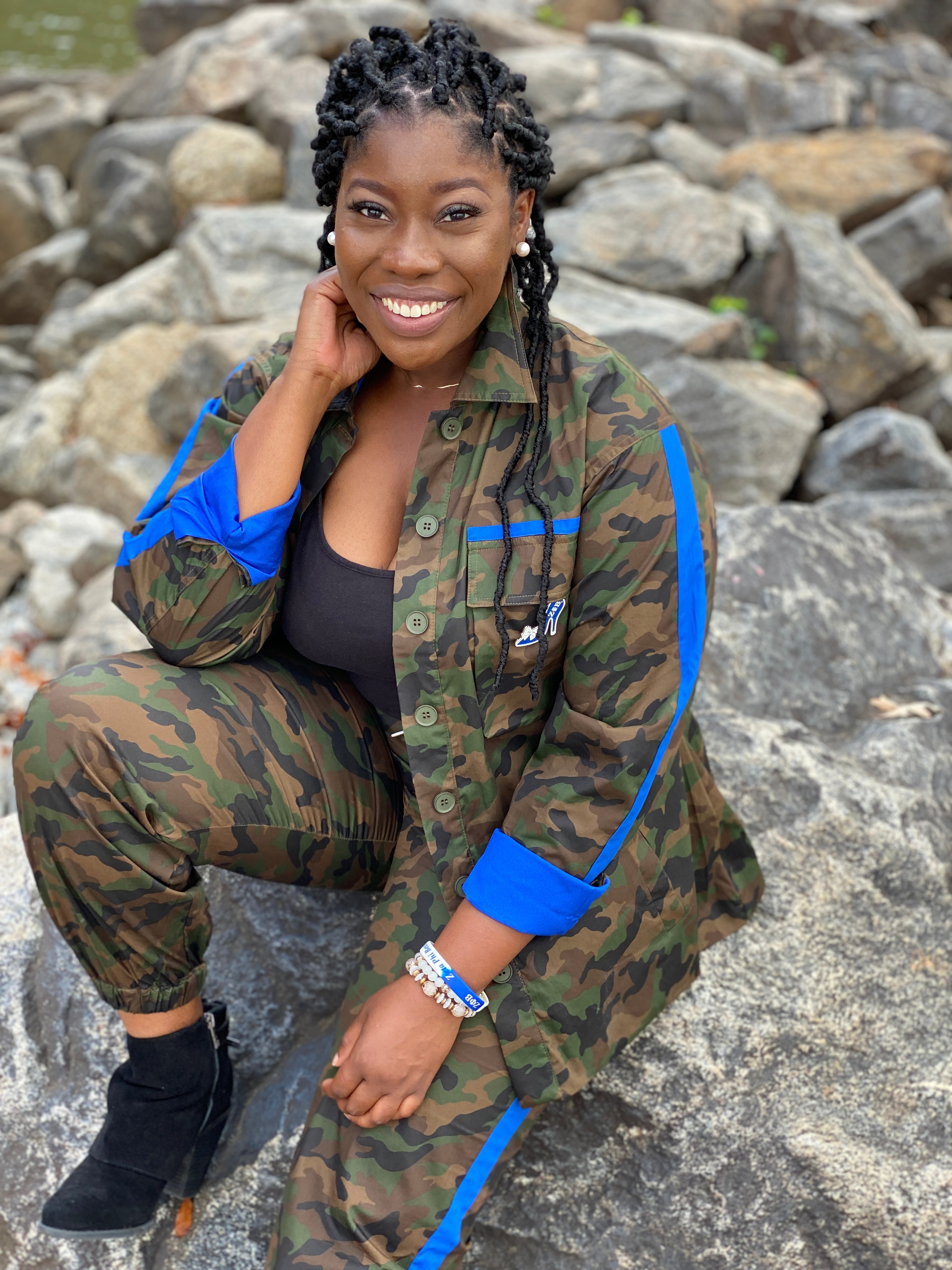 Zeta Dark Green Camo Jacket