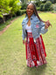 Dashiki Skirt- Long-Delta