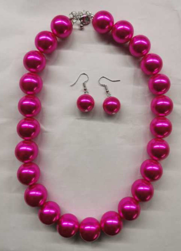 Necklace-Pearl Set