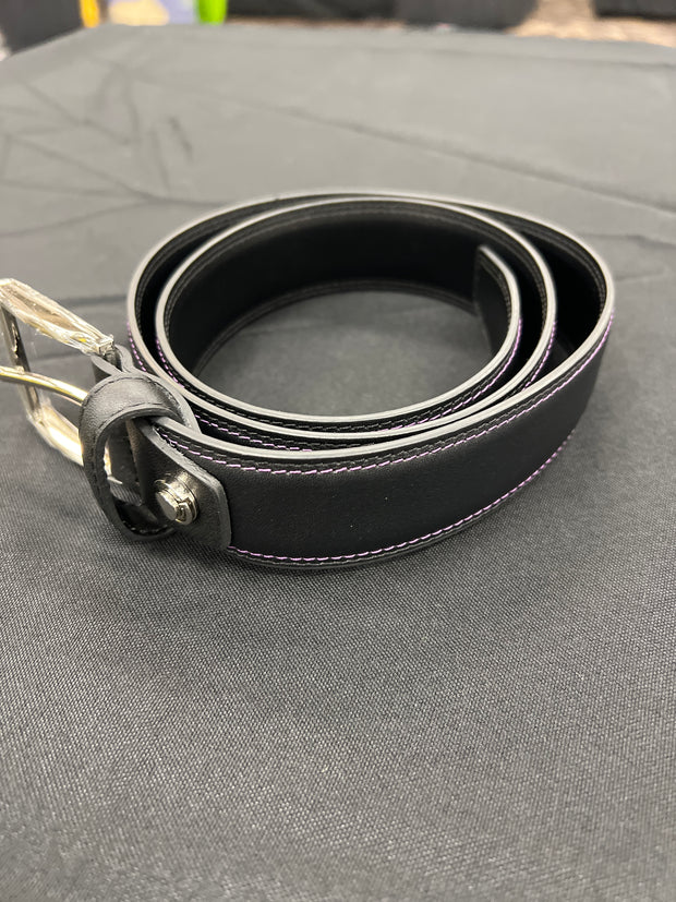 Leather Belt- Omega Psi Phi
