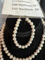 Cultured Pearl bracelet & Necklace